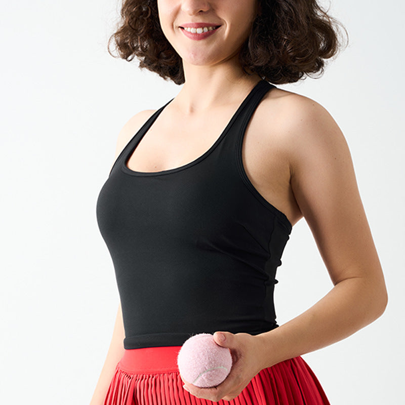 Sports Bra with Removable Pads for Women Racerback - La Charlottes