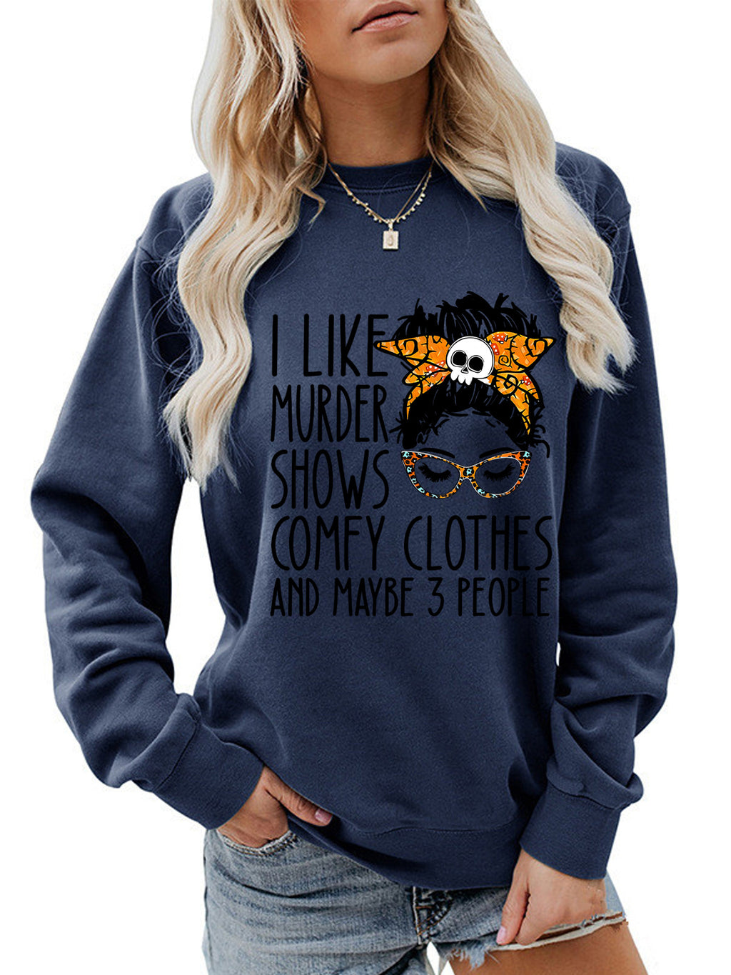 Back collar with velvet sweatshirt round neck letters