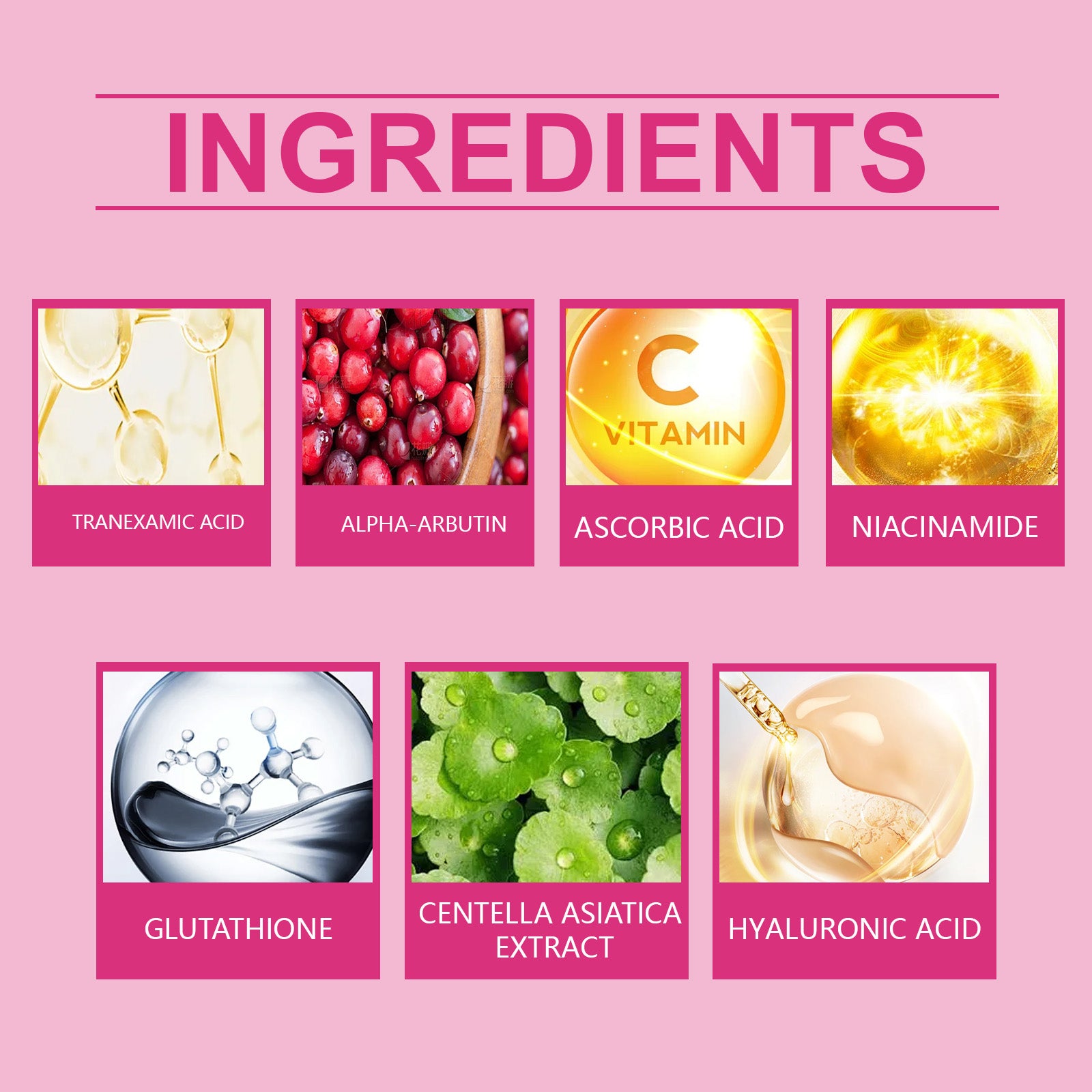 7 in 1 Skin Care Essence – Hydrating & Nourishing Facial Serum - La Charlottes