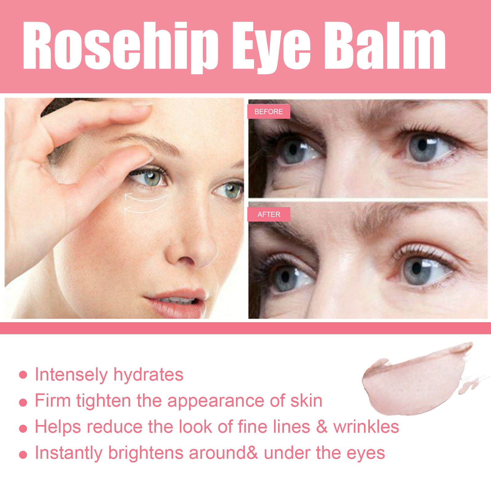 Women Extra Renewing Rosehip Eye Balm - La Charlottes