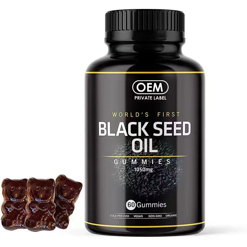 Black seed oil gummies hair gummies - La Charlottes