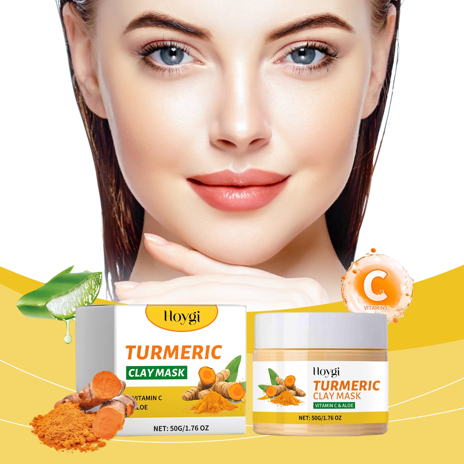 Hoygi Turmeric Mud Film – Deep Pore Cleanser - La Charlottes