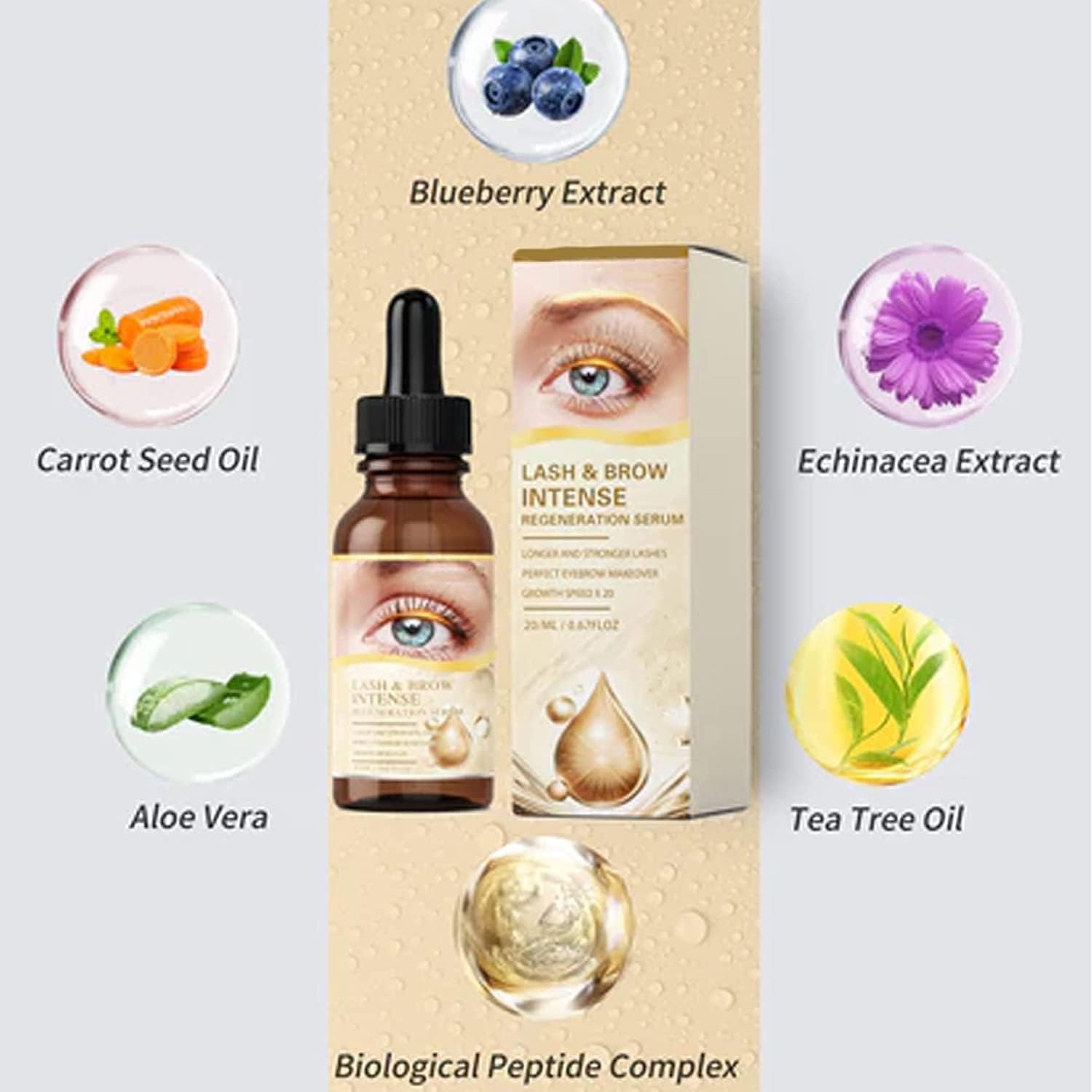 Eelhoe - Lash & Brow Intense Serum (Original) - La Charlottes