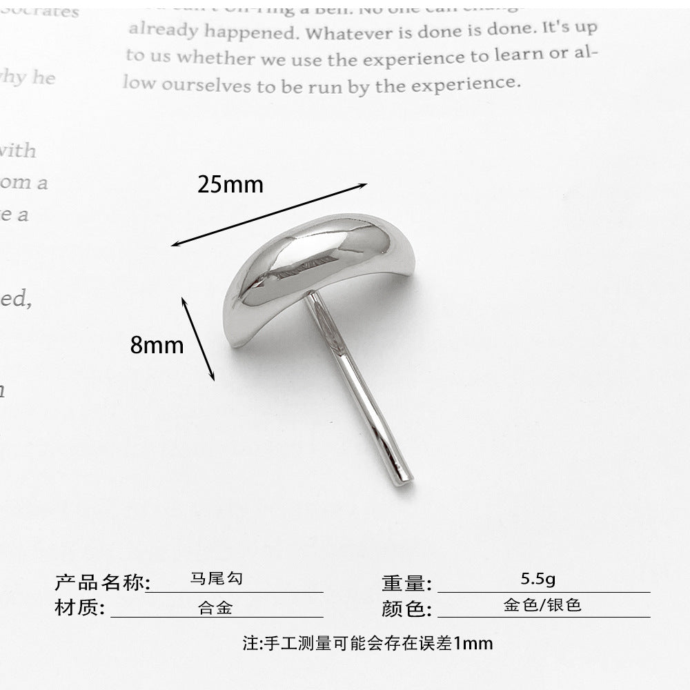 Japanese & Korean Fashion Hairpins – Elegant Metal Ponytail Hooks - La Charlottes