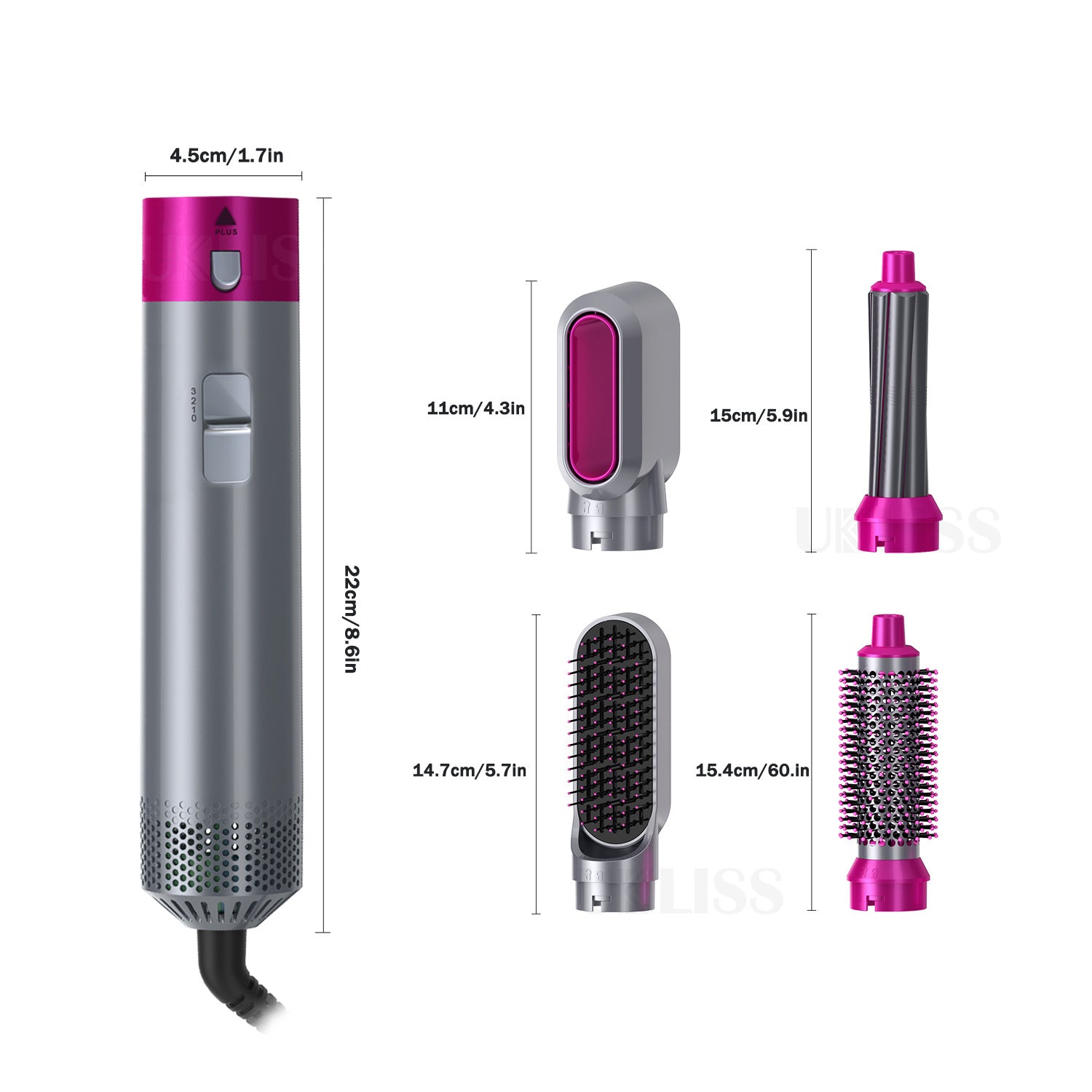 5-in-1 Multifunctional Hair Dryer & Styling Tool