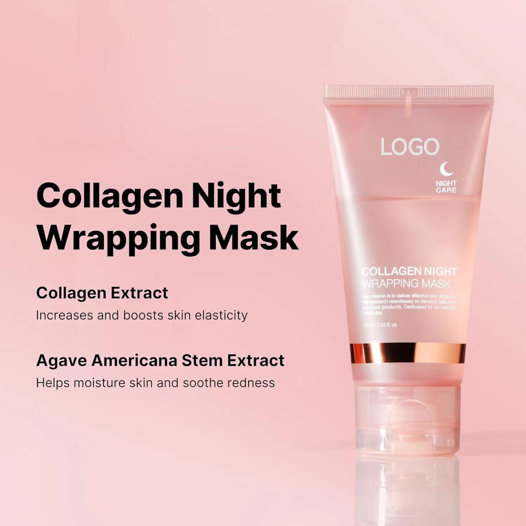 Collagen Peel‑Off Mask – Deep Cleansing, Skin Rejuvenation & Moisturizing Sleeping Mask - La Charlottes