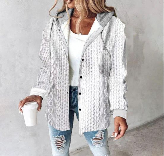 Women’s Oversized Plaid Jacket – Chic Autumn & Winter Layering Style