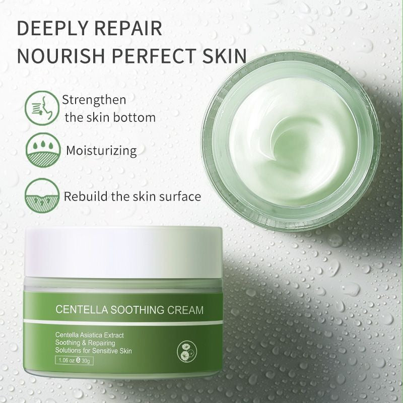 SKIN EVER Centella Repair Face Cream – Moisturizing & Repairing Facial - La Charlottes