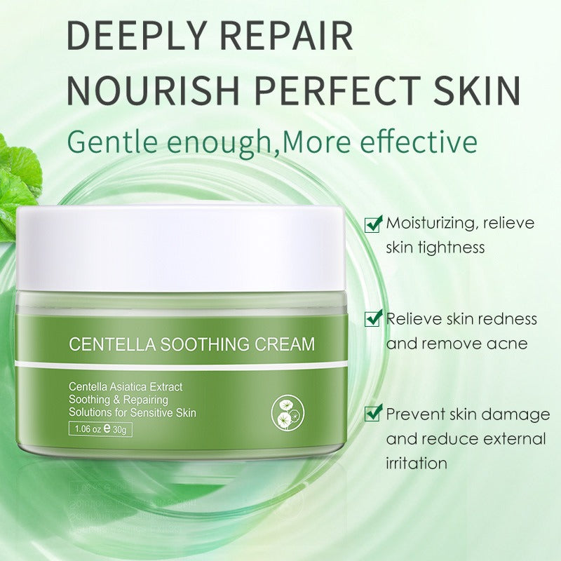 SKIN EVER Centella Repair Face Cream – Moisturizing & Repairing Facial - La Charlottes