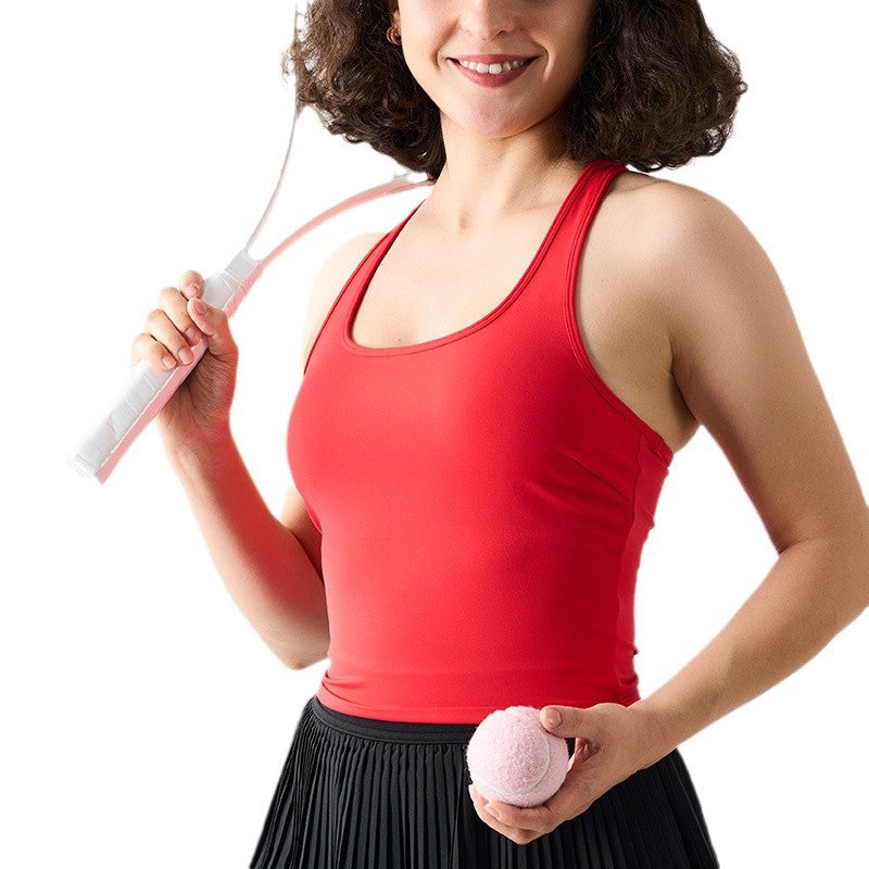 Sports Bra with Removable Pads for Women Racerback - La Charlottes