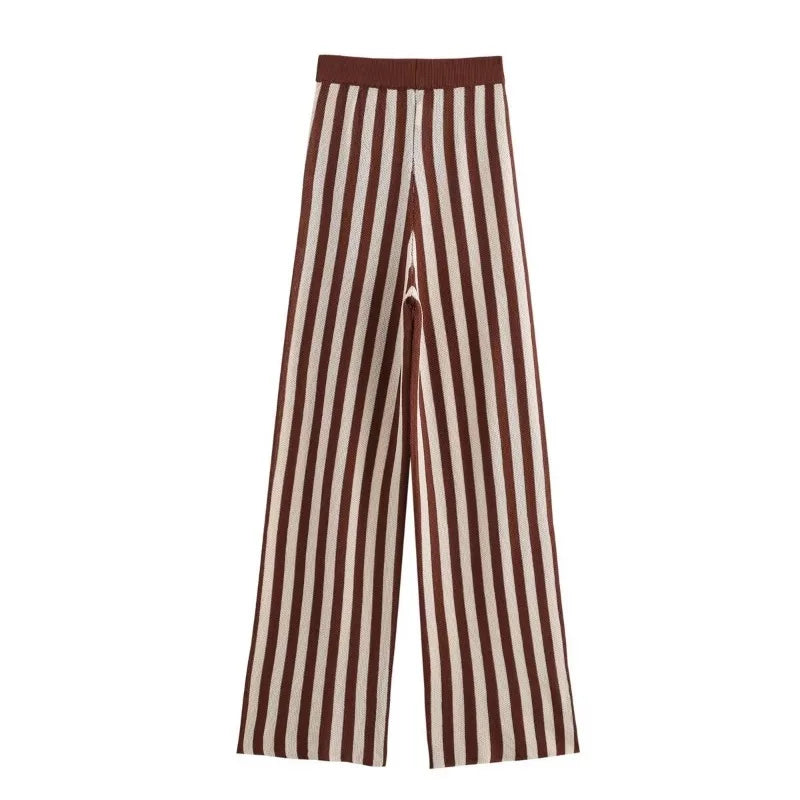 Luxury Knit Two-Piece Set for Modern Women