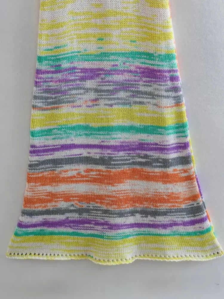 Ladies Knit Long Slip Dress - La Charlottes