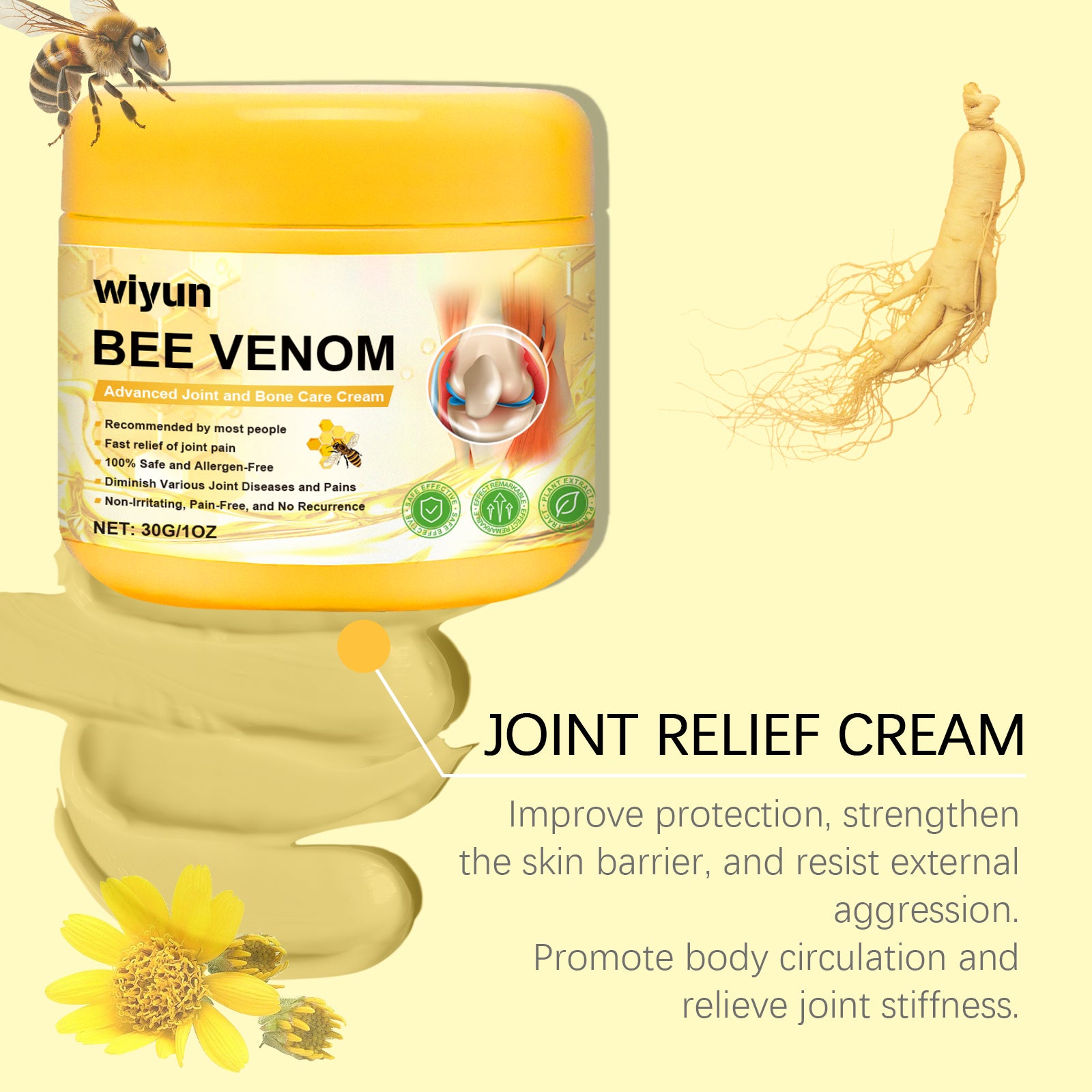 Wiyun Body Joint Repair Cream - La Charlottes